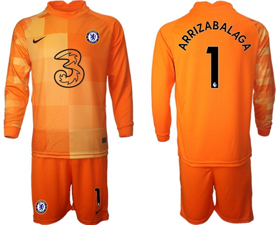 Men Chelsea Long Sleeve Soccer Jerseys 507