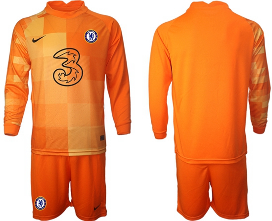 Men Chelsea Long Sleeve Soccer Jerseys 508