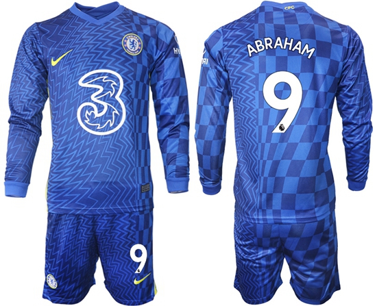 Men Chelsea Long Sleeve Soccer Jerseys 523