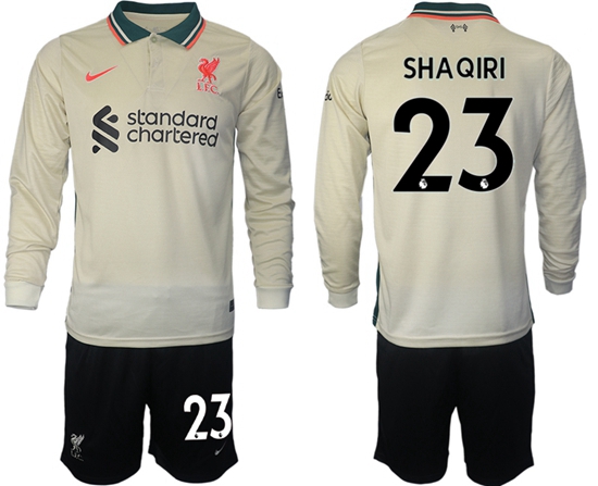 Men Liverpool Long Sleeve Soccer Jerseys 502