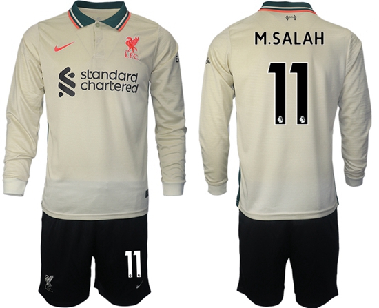 Men Liverpool Long Sleeve Soccer Jerseys 508