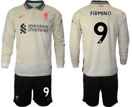 Men Liverpool Long Sleeve Soccer Jerseys 510