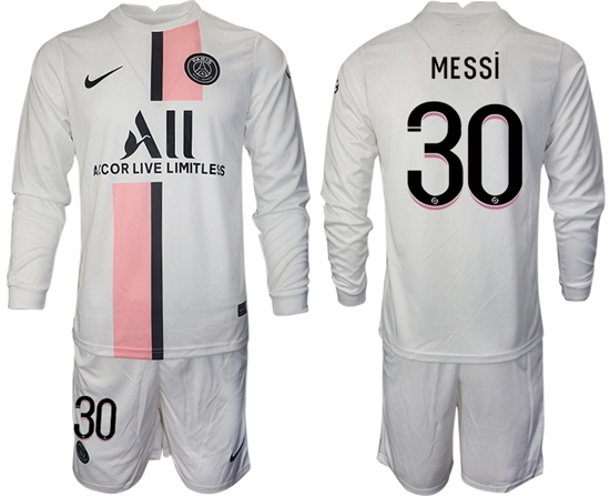 Men Paris Saint Germain Long Sleeve Soccer Jerseys 520