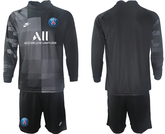 Men Paris Saint Germain Long Sleeve Soccer Jerseys 539