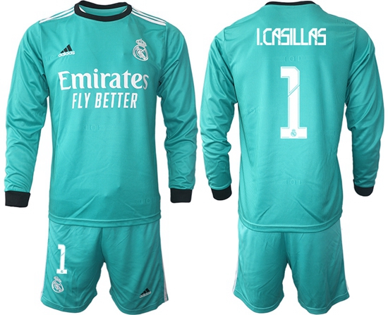 Men Real Madrid Long Sleeve Soccer Jerseys 517