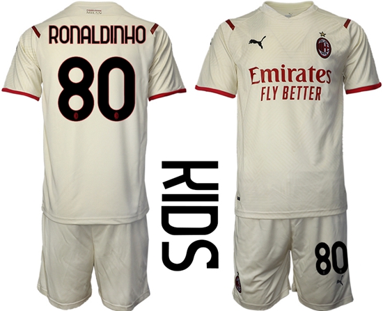 Kids AC Milan Soccer Jerseys 002
