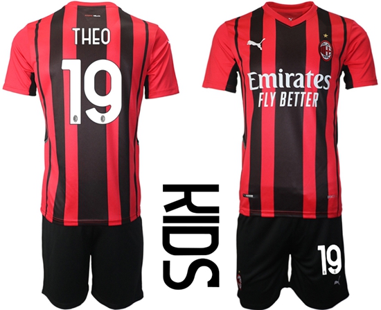 Kids AC Milan Soccer Jerseys 014