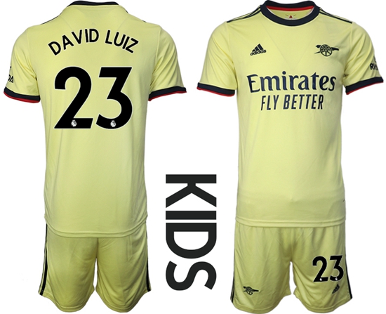 Kids Arsenal Soccer Jerseys 005
