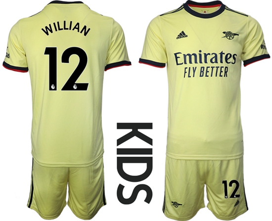 Kids Arsenal Soccer Jerseys 011
