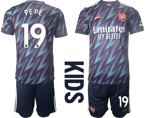 Kids Arsenal Soccer Jerseys 027