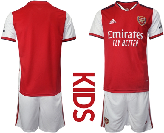 Kids Arsenal Soccer Jerseys 035