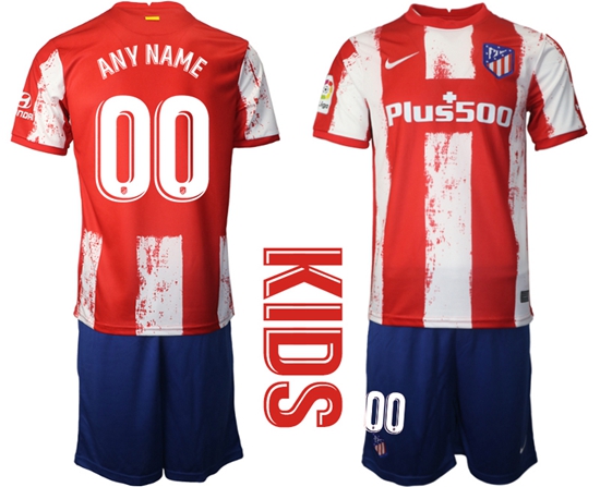 Kids Atletico de Madrid Soccer Jerseys 007 Customized