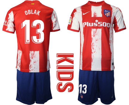 Kids Atletico de Madrid Soccer Jerseys 012