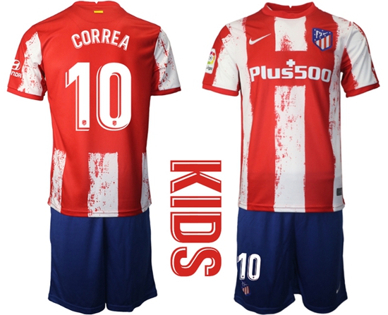 Kids Atletico de Madrid Soccer Jerseys 013