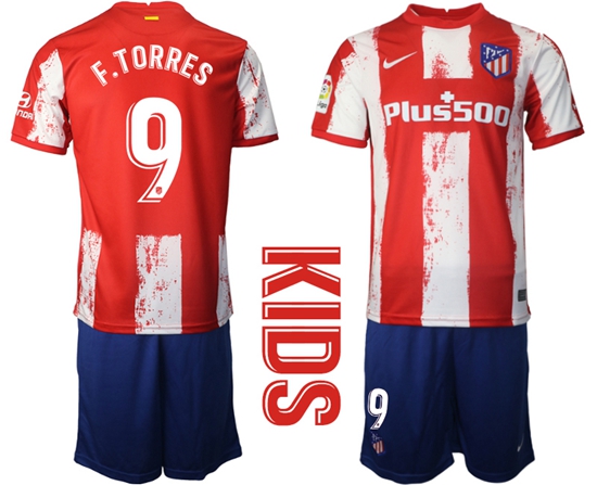Kids Atletico de Madrid Soccer Jerseys 014
