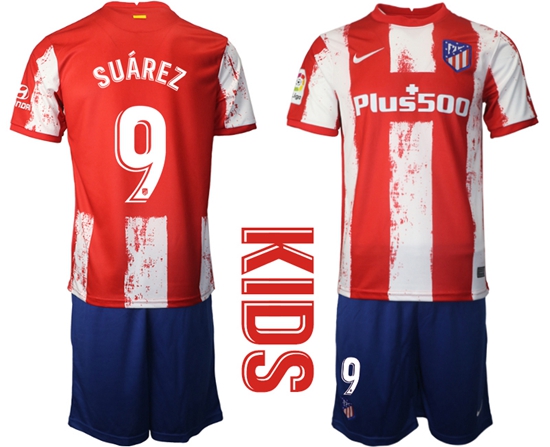 Kids Atletico de Madrid Soccer Jerseys 015
