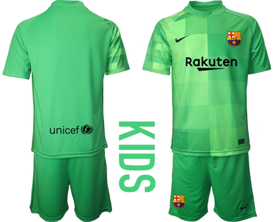 Kids Barcelona Soccer Jerseys 018
