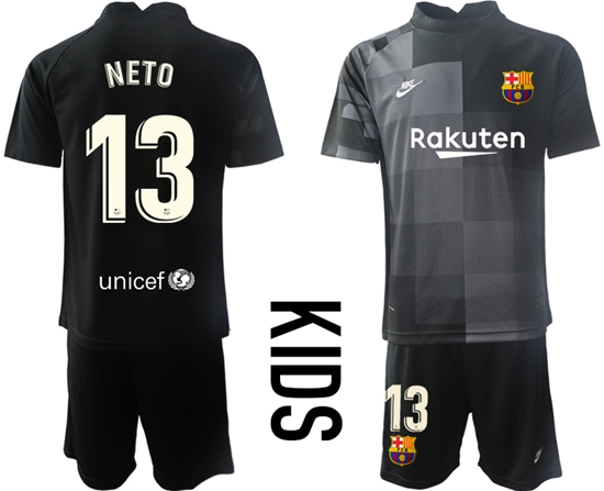 Kids Barcelona Soccer Jerseys 019