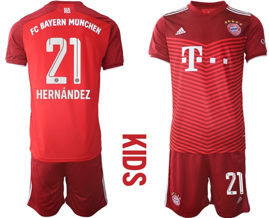 Kids Bayern Soccer Jerseys 018