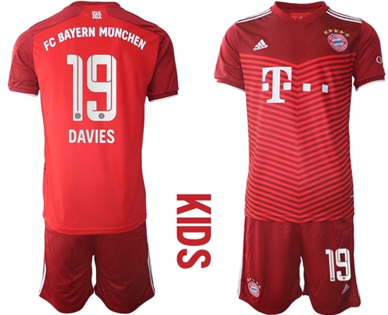 Kids Bayern Soccer Jerseys 019