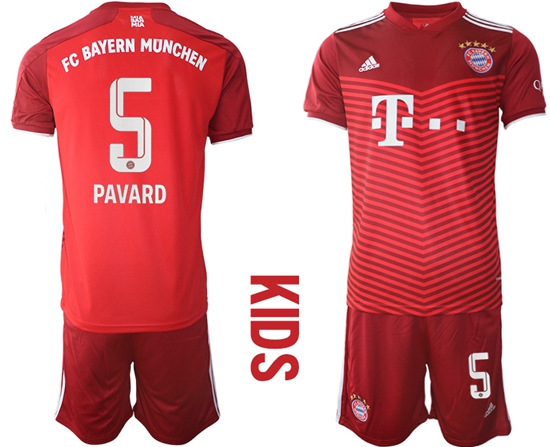 Kids Bayern Soccer Jerseys 026