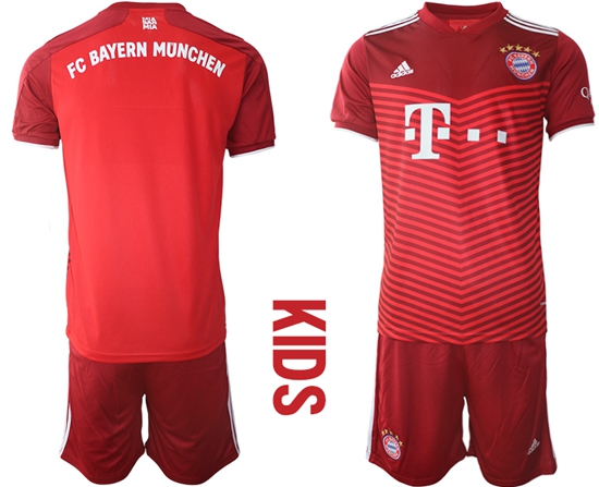 Kids Bayern Soccer Jerseys 027