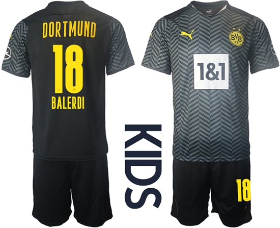 Kids Borussia Dortmund Jerseys 006