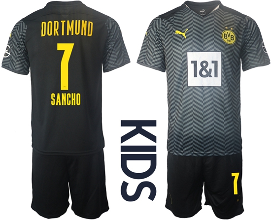 Kids Borussia Dortmund Jerseys 012
