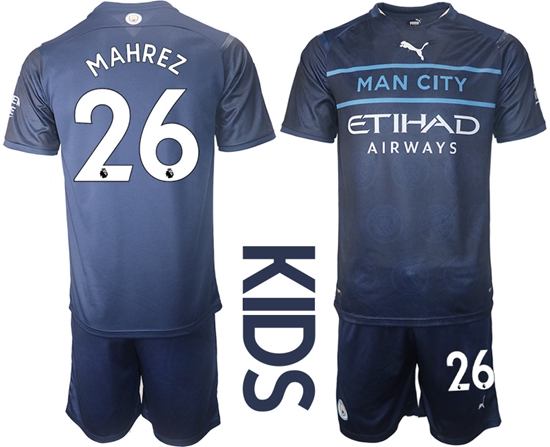 Kids Manchester City Soccer Jerseys 002