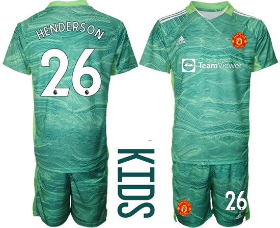 Kids Manchester United Soccer Jerseys 001