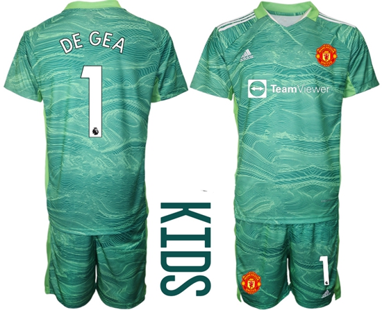 Kids Manchester United Soccer Jerseys 002