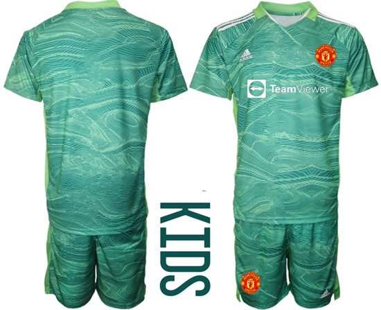 Kids Manchester United Soccer Jerseys 003
