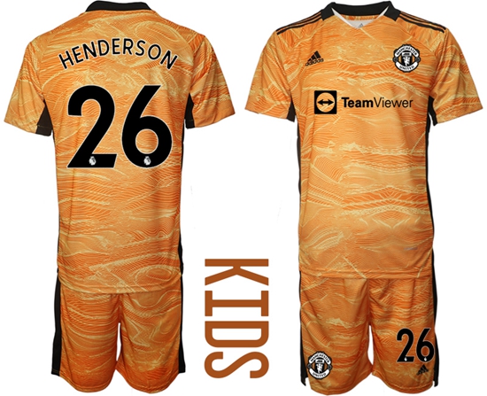 Kids Manchester United Soccer Jerseys 007