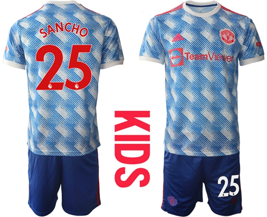 Kids Manchester United Soccer Jerseys 011