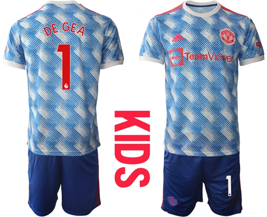 Kids Manchester United Soccer Jerseys 018