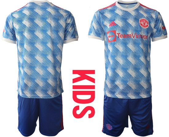 Kids Manchester United Soccer Jerseys 019