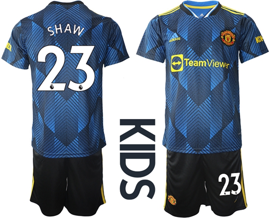 Kids Manchester United Soccer Jerseys 022