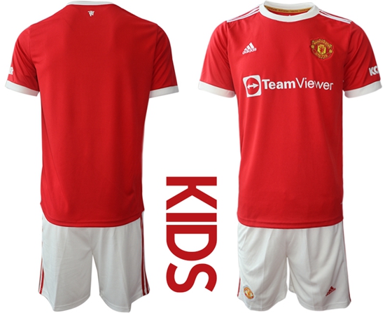 Kids Manchester United Soccer Jerseys 041