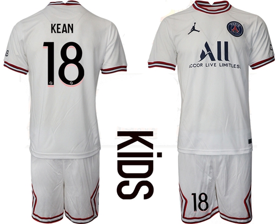 Kids Paris Saint Germain Soccer Jerseys 006