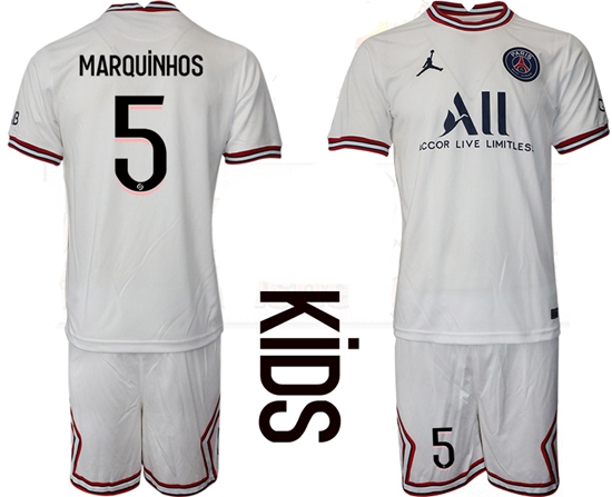 Kids Paris Saint Germain Soccer Jerseys 012