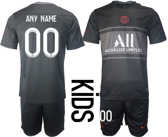 Kids Paris Saint Germain Soccer Jerseys 017 Customized