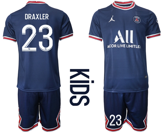 Kids Paris Saint Germain Soccer Jerseys 052