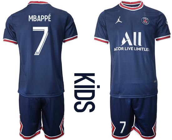 Kids Paris Saint Germain Soccer Jerseys 058