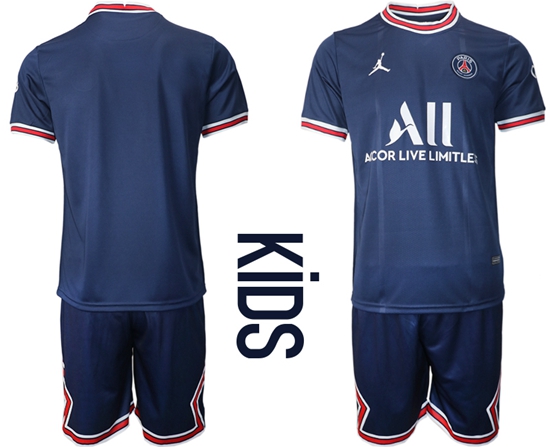 Kids Paris Saint Germain Soccer Jerseys 064