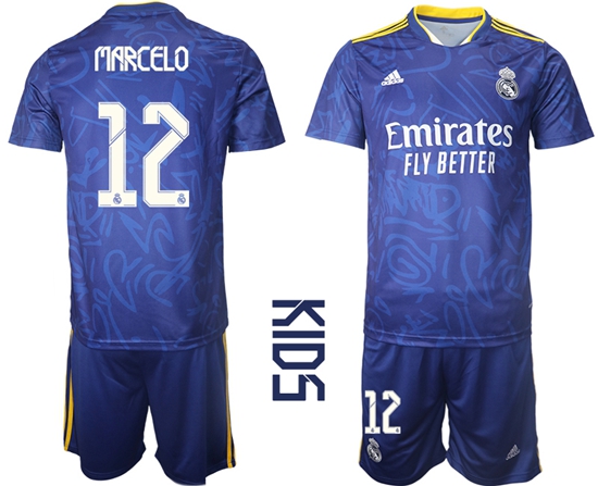 Kids Real Madrid Soccer Jerseys 017