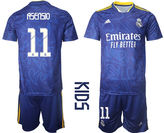 Kids Real Madrid Soccer Jerseys 018