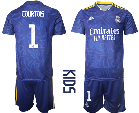 Kids Real Madrid Soccer Jerseys 024