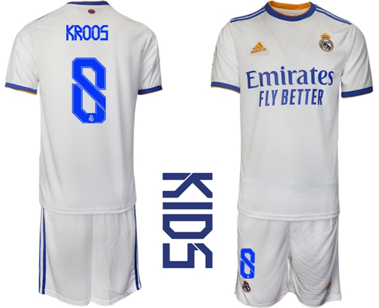 Kids Real Madrid Soccer Jerseys 049
