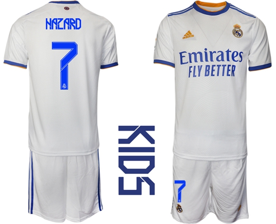 Kids Real Madrid Soccer Jerseys 051