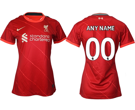 Women Liverpool Soccer Jerseys 001 Customized